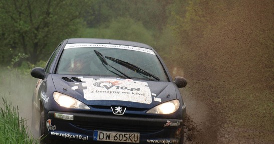 Testy V10 Rally Team i Tomasza Harczuka